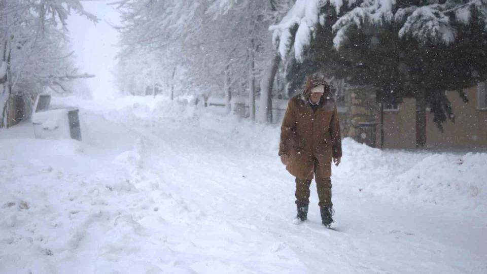 Yo�un kar ya���� Harput'u yuttu