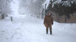 Yo�un kar ya���� Harput'u yuttu