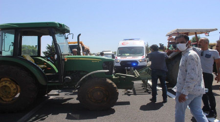 Yol kapatıldığı için ambülansta erken doğum