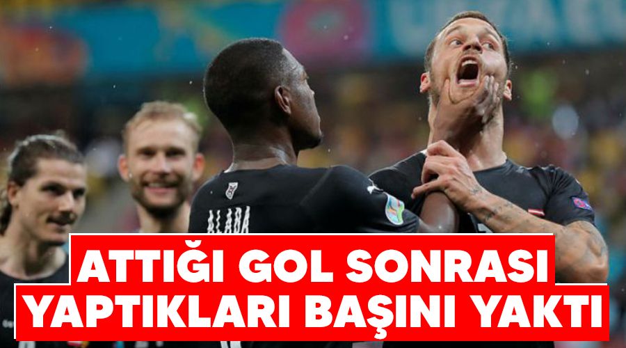 Attığı gol sonrası yaptıkları başını yaktı