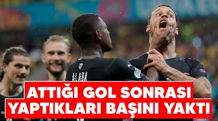 Attığı gol sonrası yaptıkları başını yaktı