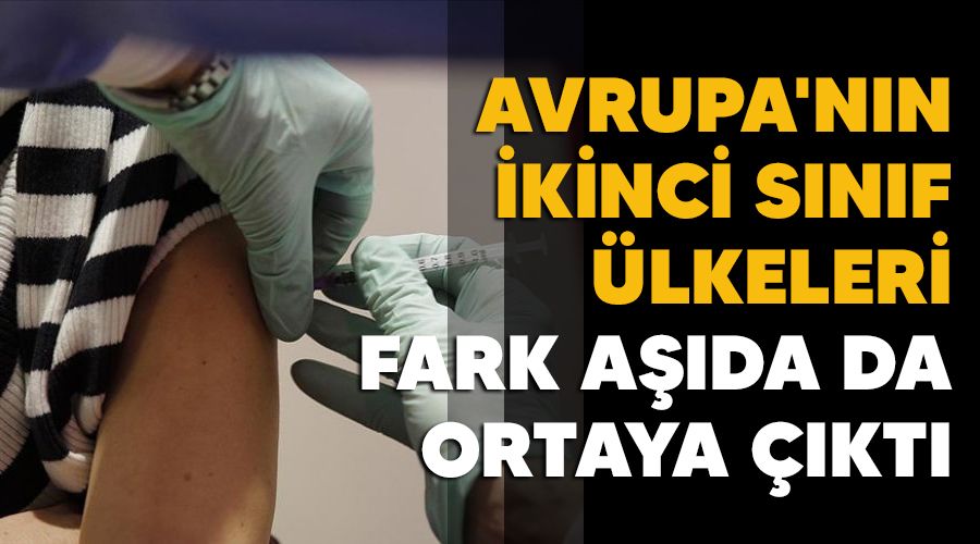 Avrupa'nn ikinci snf lkeleri, fark ada da ortaya kt