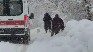 Bart�n'da kar kal�nl��� 120 santimetreyi a�t�