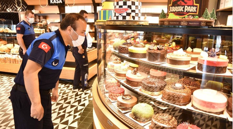 Bayram öncesi tatlı ve kuruyemiş satışı yapan işletmelerde denetim