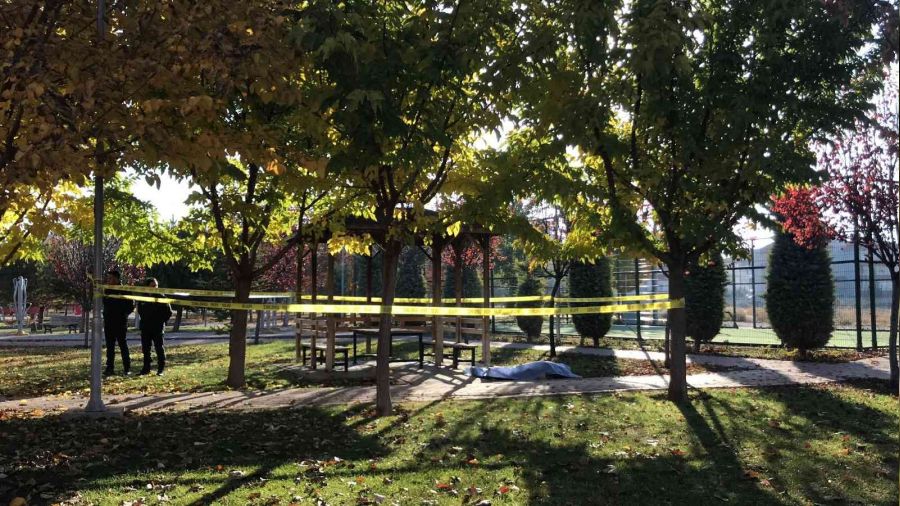 "Camiye gidiyorum" dedi, parkta �l� bulundu