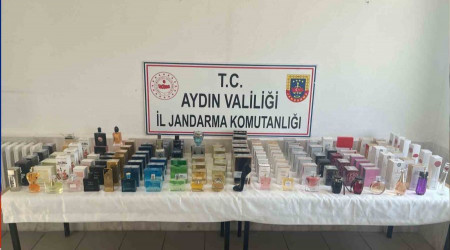 Didim'de kaçak parfüm avı: 1 gözaltı