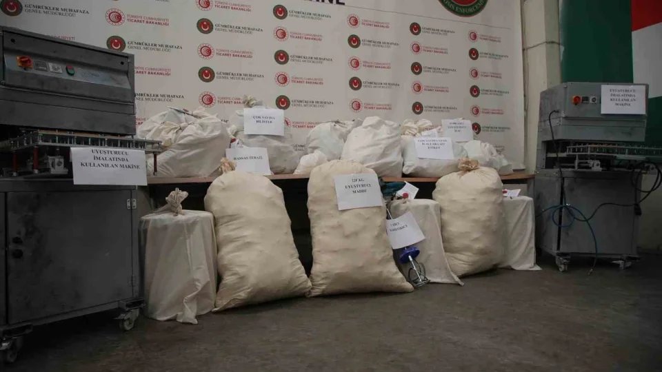 Edirne'de evini uyu�turucu imalathanesine �evirmi�