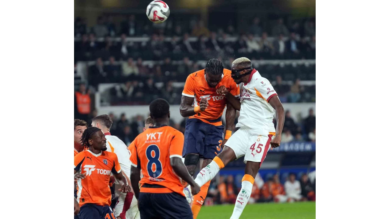Galatasaray'dan Başakşehir'e karşı ligde üst üste 7. galibiyet