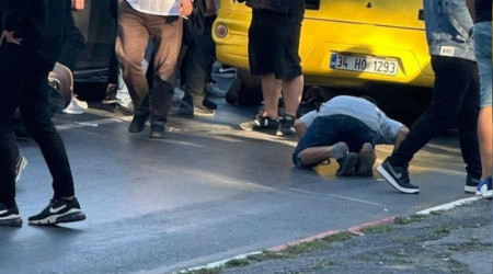 Hamile kadın aracın altında kalarak ağır yaralandı