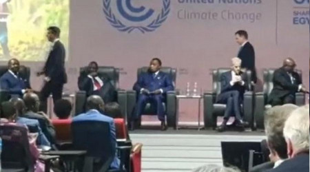İngiltere Başbakanı Sunak, COP27'de apar topar salonu terk etti