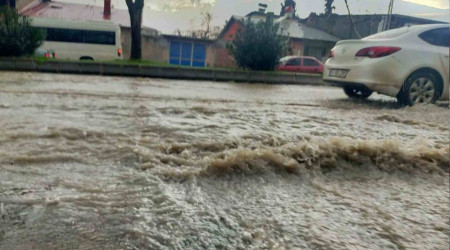 Kahramanmara'ta saanak ya etkili oldu