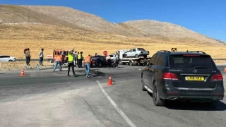 Kahramanmara'ta zincirleme kaza: 1 l, 8 yaral
