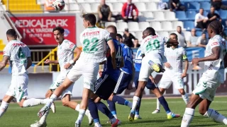 Kasmpaa ile Konyaspor puanlar paylat