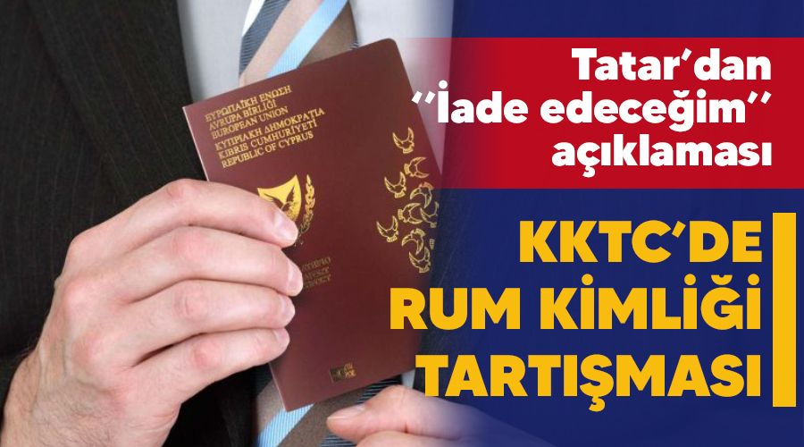 KKTC'de Rum kimlii tartmas