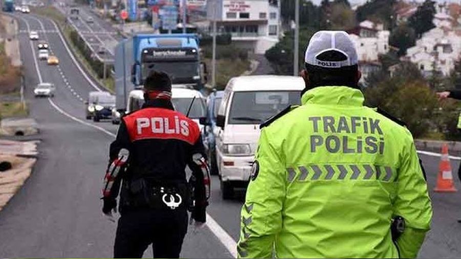 Konya'da bugün yarım milyon liradan fazla trafik cezası kesildi