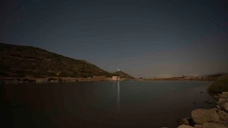 Meteor yağmuru Knidos Antik Kenti'nde görsel şölen oluşturdu