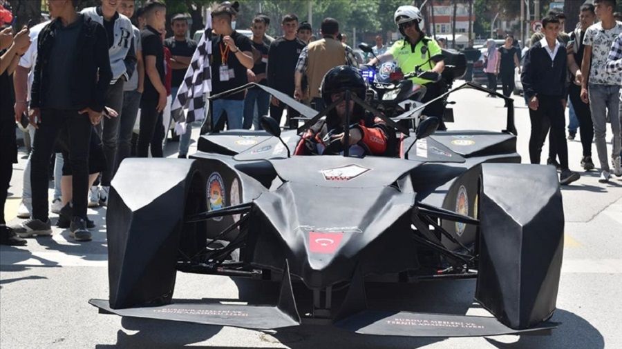 rencilerin rettii Formula 1 arabas dikkat ekti