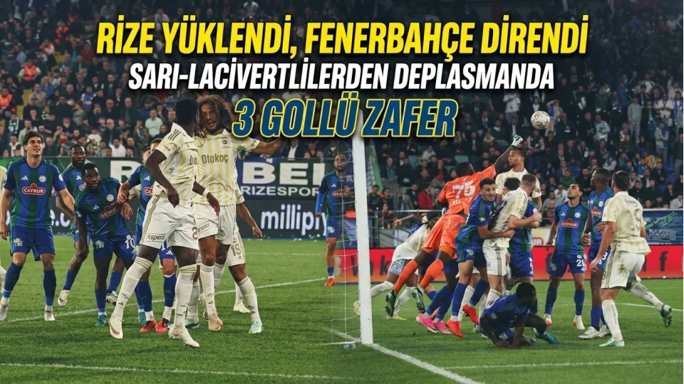 R�ZE Y�KLEND�, FENERBAH�E D�REND�