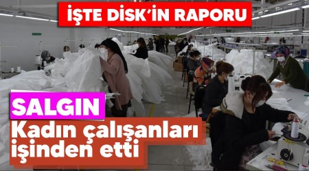 Salgın kadın çalışanları işinden etti