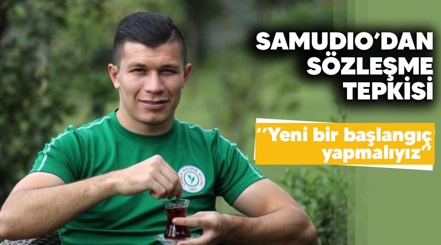 Samudio'dan sözleşme tepkisi