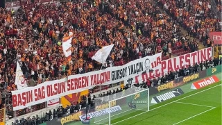Sergen Yaln'dan Galatasaray taraftarna teekkr