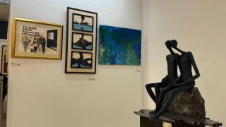 'Sevgili Tatbiki' isimli sergi sanatseverlerle buluştu