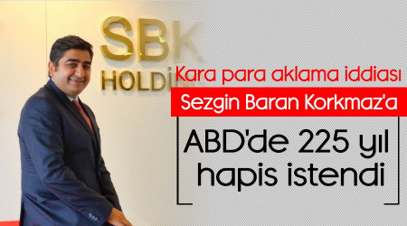 Sezgin Baran Korkmaz'a ABD'de 225 yıl hapis istendi