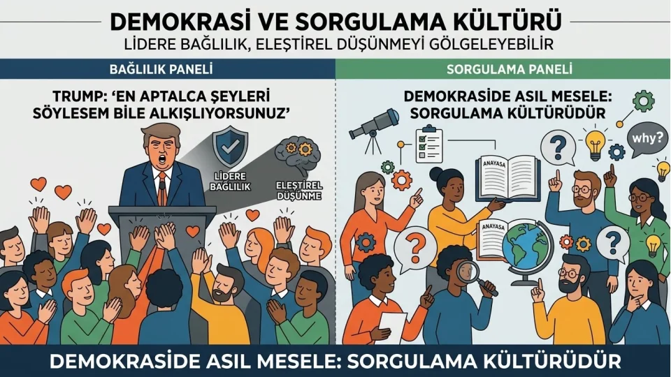 TRUMP: ‘EN APTALCA ŞEYLERİ SÖYLESEM BİLE ALKIŞLIYORSUNUZ’