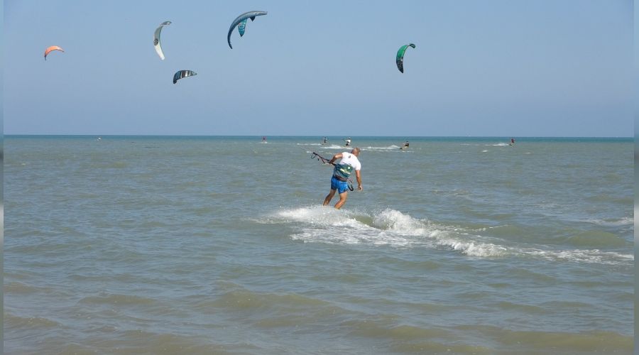 Yeni 'kitesurf' merkezi