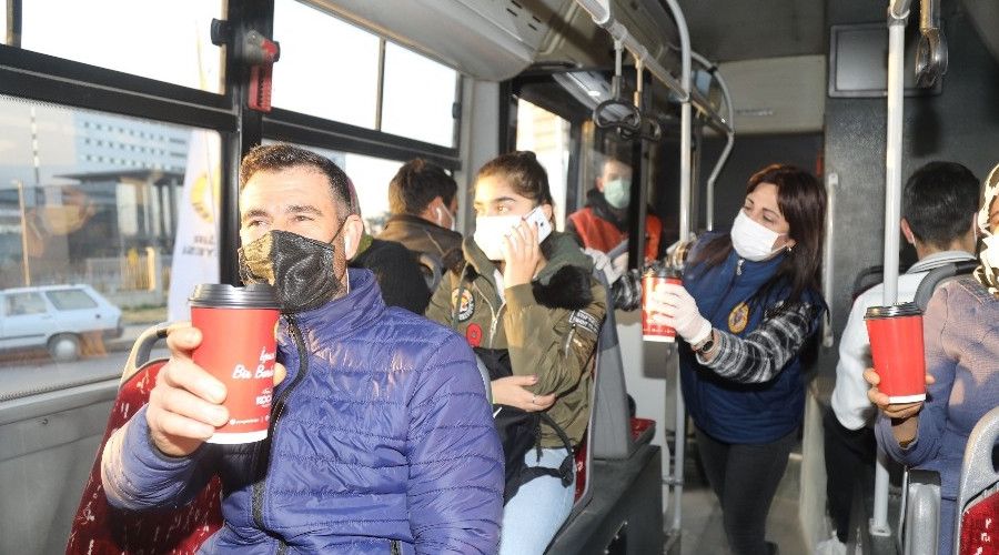 Y�re�ir Belediyesinden s�cak �orba ikram�