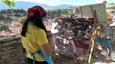 10 ülkeden 21 ressam Safranbolu'da