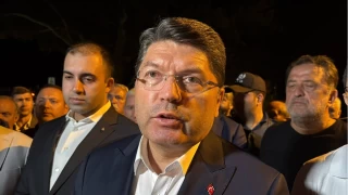 Adalet Bakan Tun, orman yangnlarna ilikin konutu