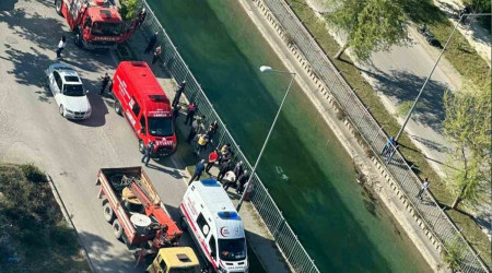Adana'da serinlemek için kanala giren 14 yaşındaki çocuk boğuldu