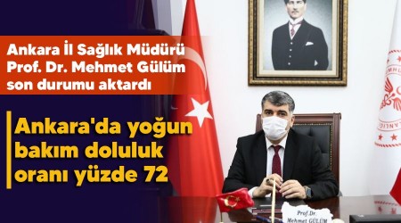 Ankara'da youn bakm doluluk oran yzde 72