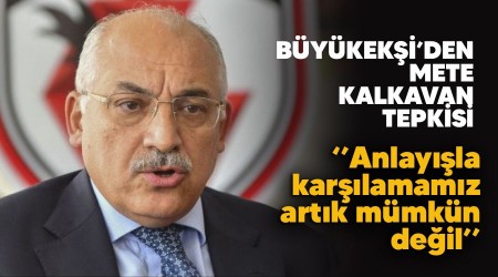 "Anlayla karlamamz artk mmkn deil"