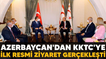 Azerbaycan'dan KKTC'ye ilk resmi ziyaret gerekleti