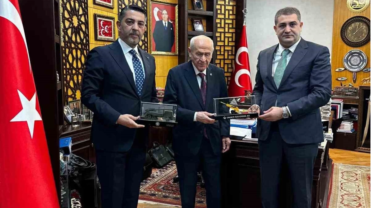 Baheli, "Gkbr" hava savunma sistemlerinin reticisi Gnay nder'i kabul etti