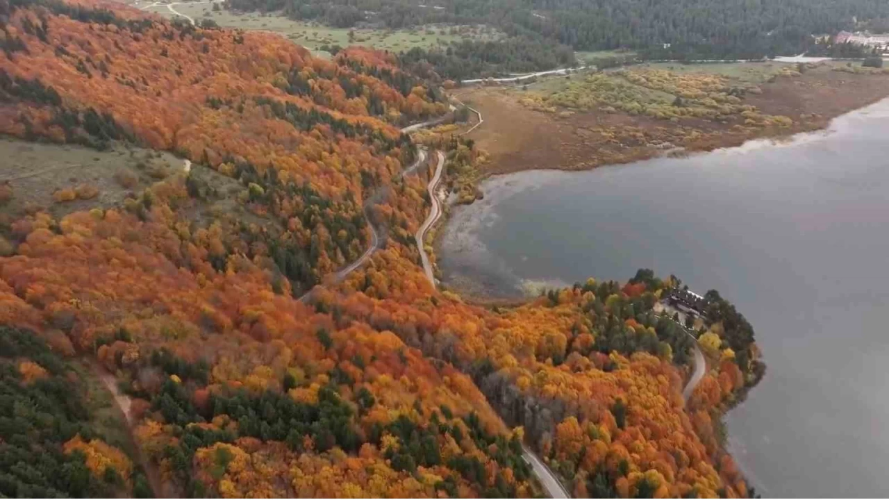 Bolu'nun doa harikas Abant'ta ziyaretiler akn etti