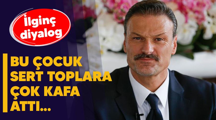 Bu çocuk sert toplara çok kafa attı…
