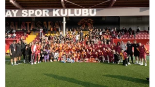 Galatasaray kadn futbol takm Beikta'a gol yadrd