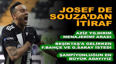 Josef de Souza şampiyonluk için iddialı konuştu
