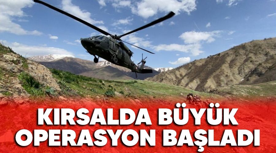 Kırsalda büyük operasyon başladı