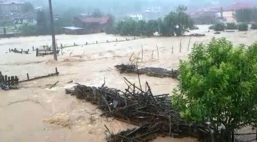Kocaali sular altında kaldı