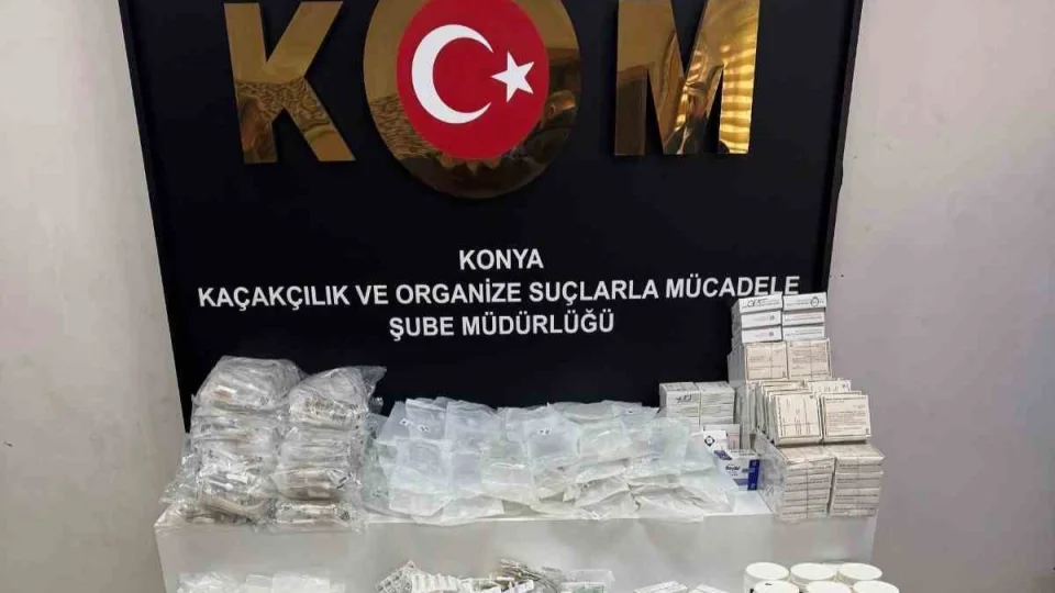Konya'da evde ka�ak klinik operasyonu