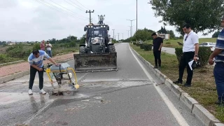 Mahkemeyi kazanp yolu trafie kapattlar