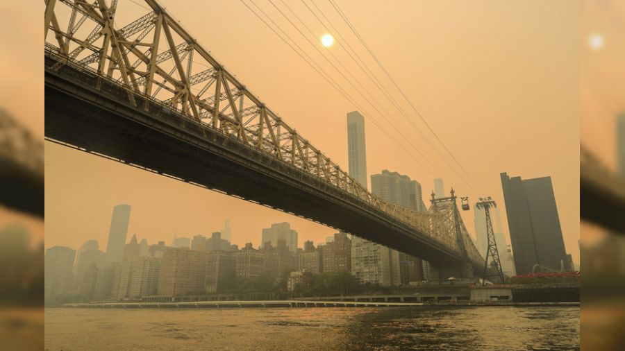 New York'u duman kaplad�