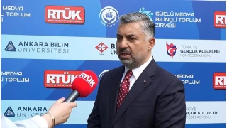 RTK Bakan ahin'den 'Gl Medya Bilinli Toplum Zirvesi' deerlendirmesi