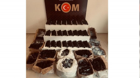 Silah kaçıran tır Konya'da yakalandı
