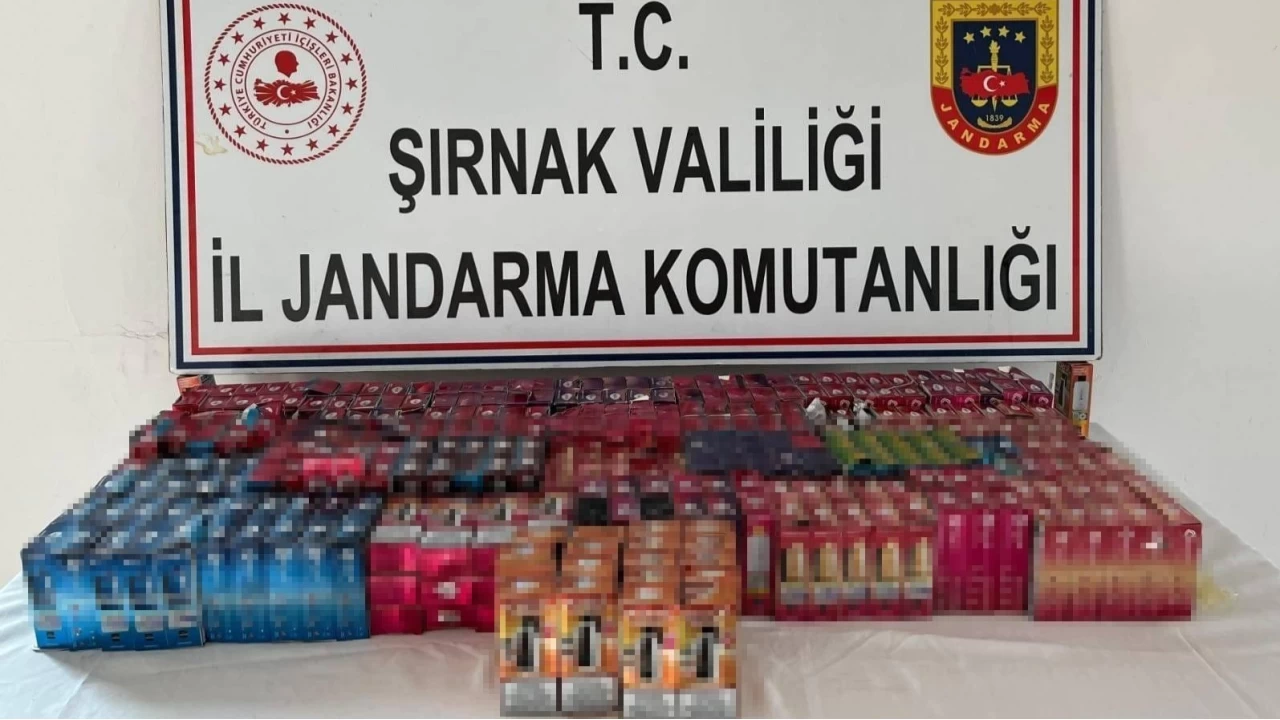 Şırnak'ta jandarmadan kaçakçılık operasyonu