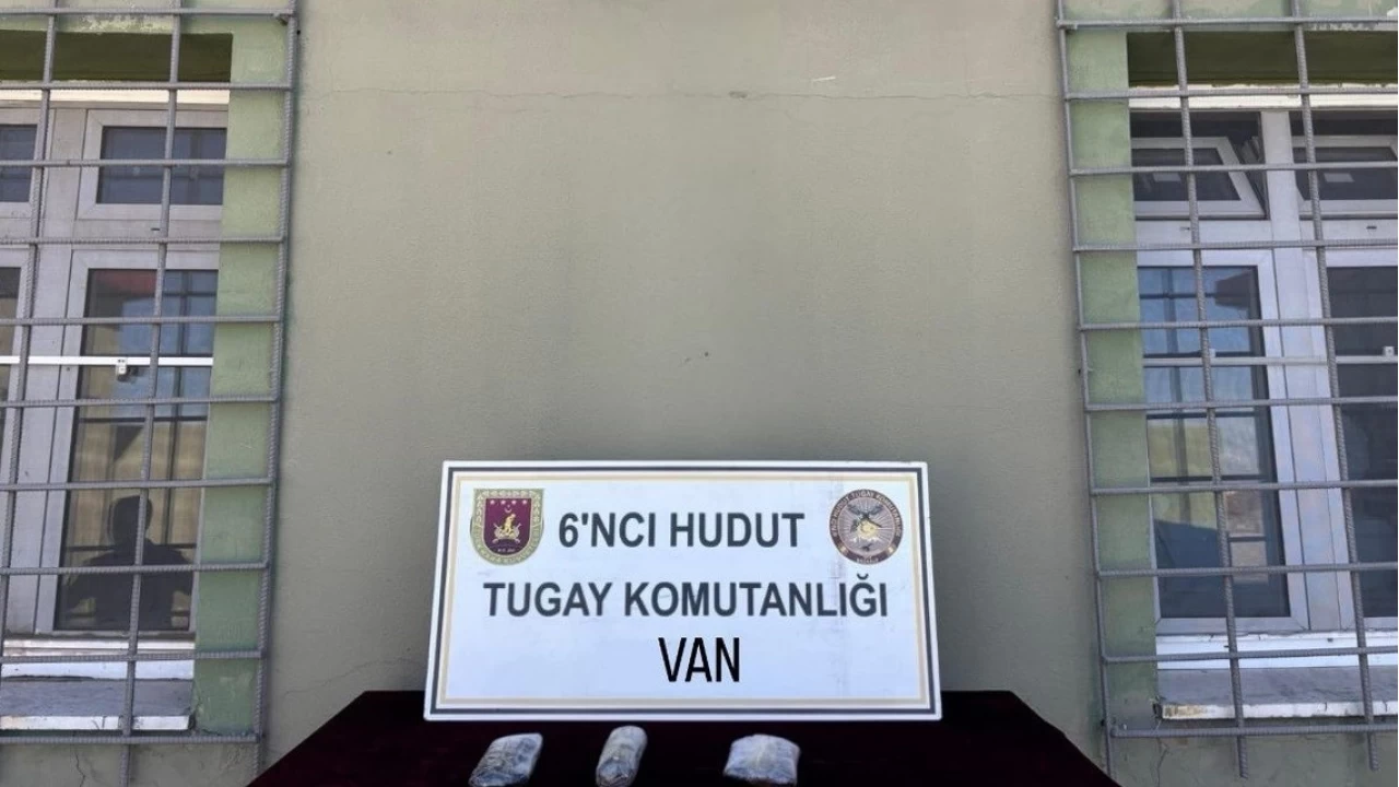 Van hudut hatt�nda uyu�turucu madde ele ge�irildi